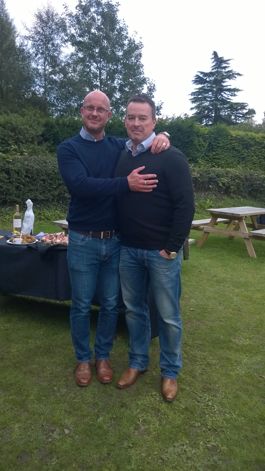 James and Jon Celebrating 15 years of Trading